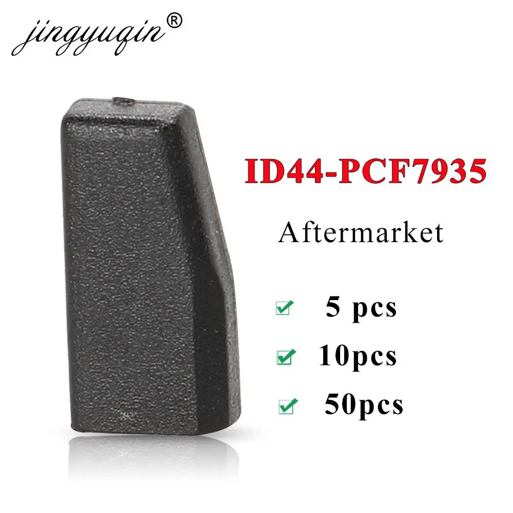 jingyuqin 5/10pcs Aftermarket Carbon ID44 PCF7935AA Chip PCF 7935 Transponder Chip PCF7935AS Updated Version Blank Chips