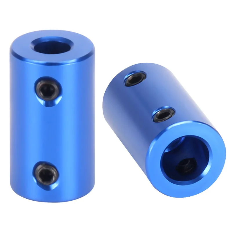 5pc D14L25 Blue Alloy Couple 5mm 8mm Drive Shaft Coupling Pull Coupler Rc Boat Transmission Diy Parts Stepper Motor Accessories