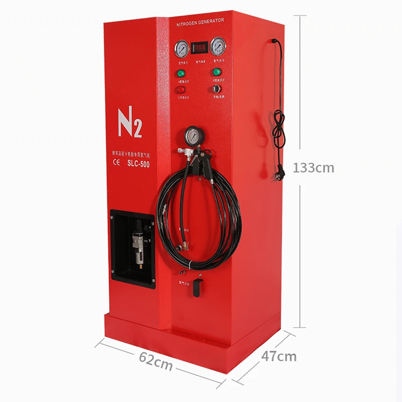 MS-500 Tire Nitrogen Machine Automatic Car Tire Inflator Car Maintenance Tool Car Tire Nitrogen Supplement