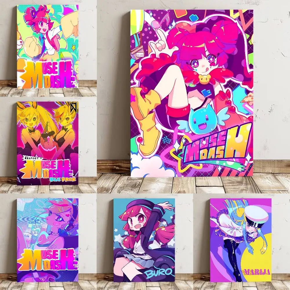 Muse Dash Poster High Quality Print Waterproof Wall Art Stic
