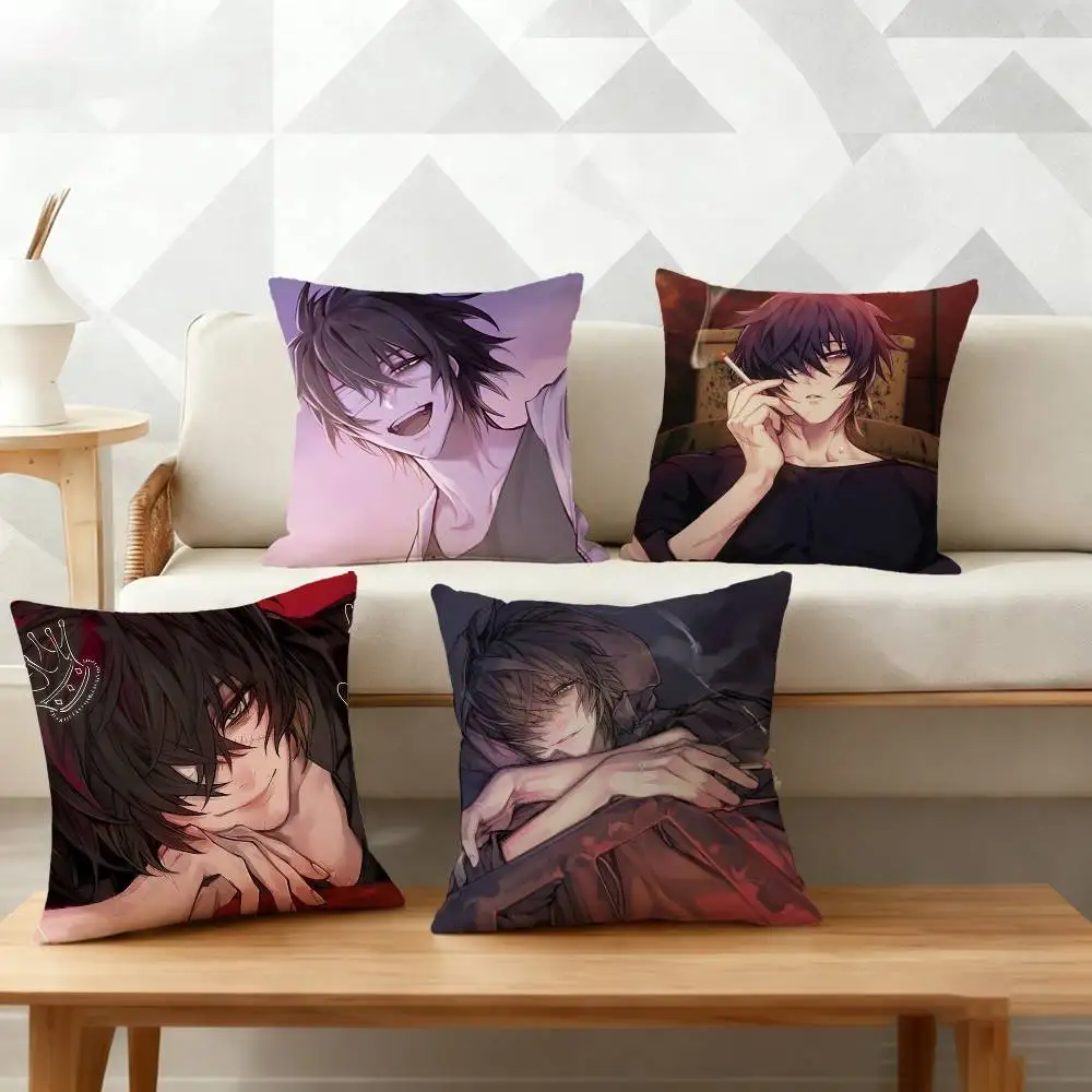 

Towa S-Slow D-Damages Pillow Case Pattern Printed Pillowcase For Living Room Sofa Cushion Cover