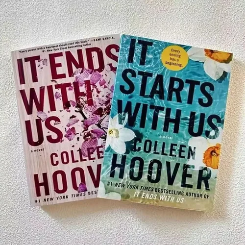 Top-It By Colleen Hoover/It Ends 미국 소설 책, 영어 1 일요일 시간 베스트셀러 페이퍼백 