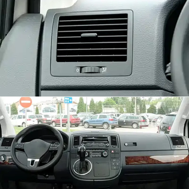 7E5819203 For VW T5 Transporter Multivan 2005-2013 A/C Outlet Clip Air Conditioning Air Vent Grill Slide Clip Trim 7E5815705 view 5