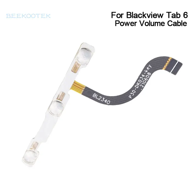 

NewOriginal Blackview Tab 6 Power Volume Buttons Side Cable Flex FPC Side Keys Flex Ribbon Replacement Parts For Blackview Tab6