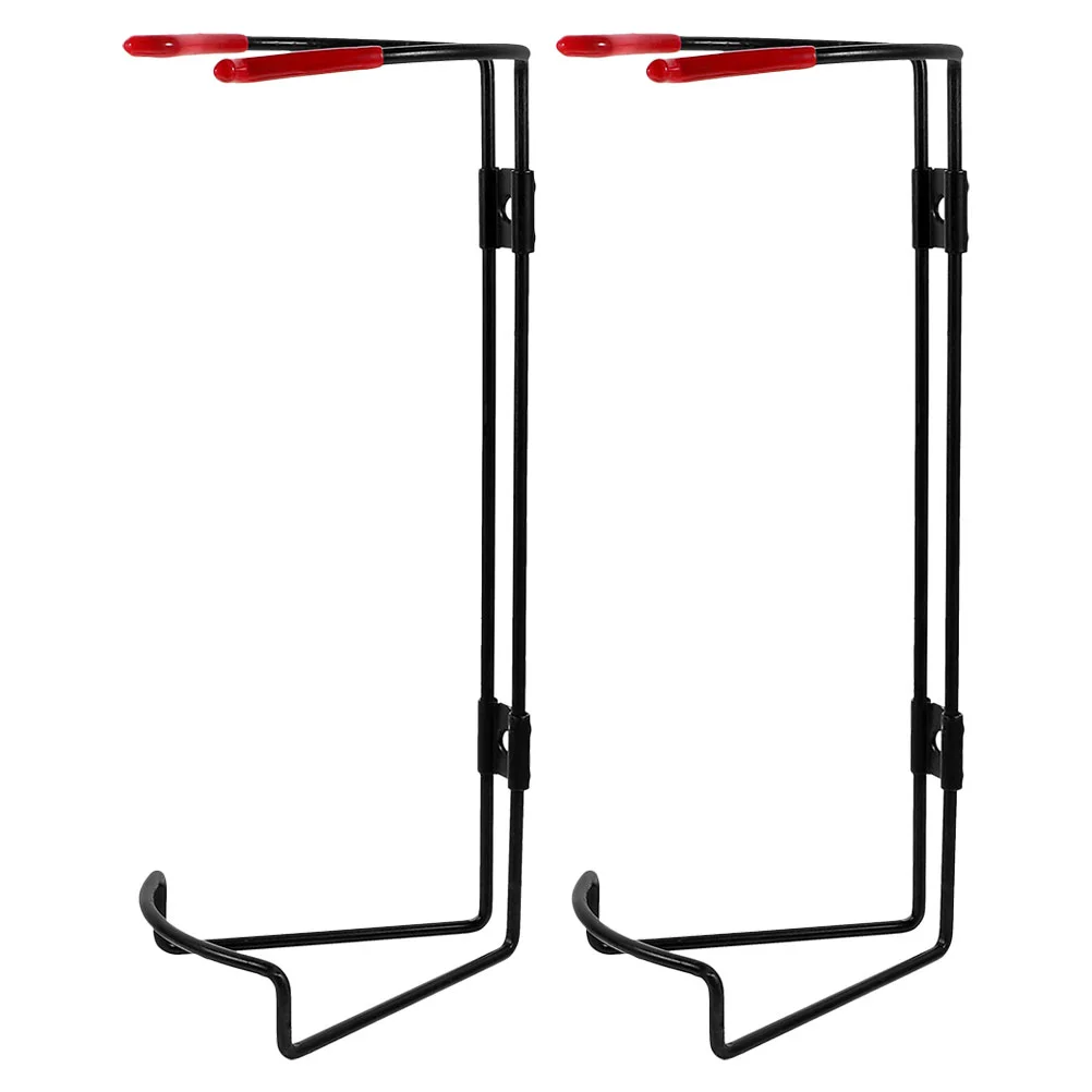 

2 Pcs Fire Extinguisher Hanger Wall Hanging Hooks Mount Holder Mounting Rack Mounts Bracket Steel