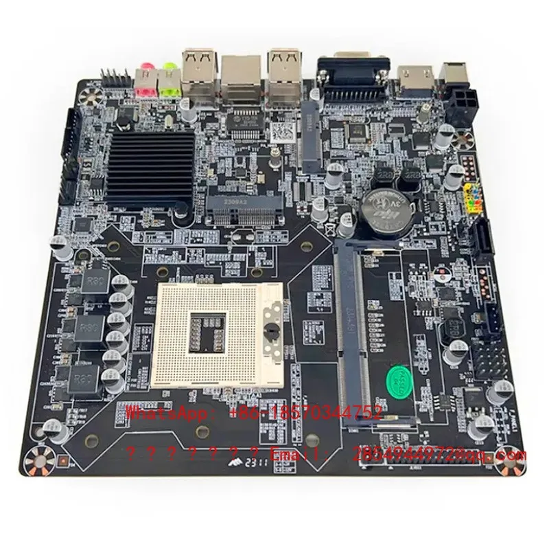HM65 Single Memory Slot DDR3 Mini Board PGA 988 Second-generation and Third-generation CPU All-in-one Motherboard