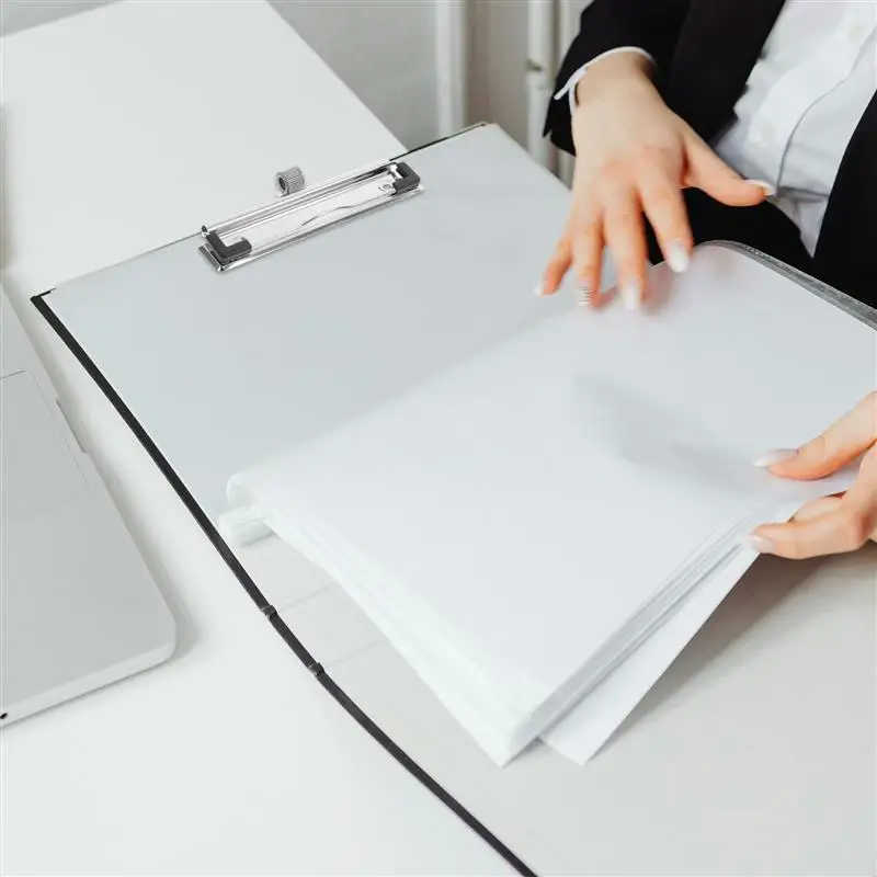 مشابك معدنية مع عصا تخزين على مشبك الحافظة للحافظة الجانبية واللوازم المدرسية المكتبية