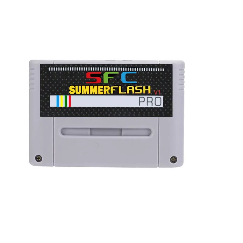 FLASH ESTATE SUPER 2500 IN 1 PLUS con memoria chip scheda 8G per console di gioco SNES Versioni giapponesi e europee