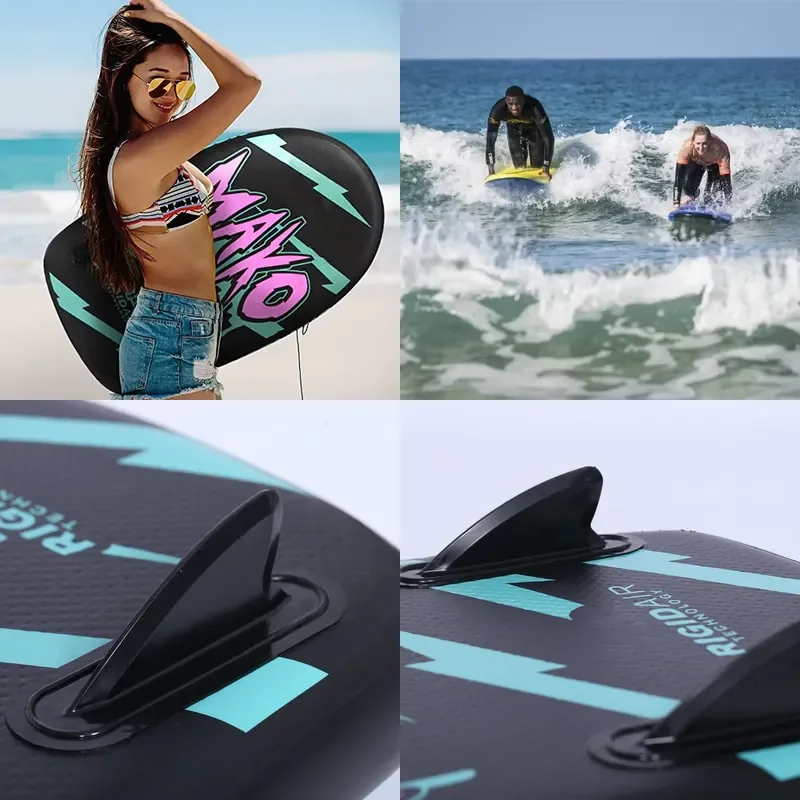 Factory Supply Easy Carry PVC Bodyboard Inflatable SUP Boards for Kids