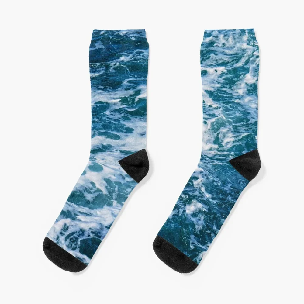 

The stunning sea water at Cantick Head Lighthouse on the beautiful Orkney island of Hoy in Scotland Socks