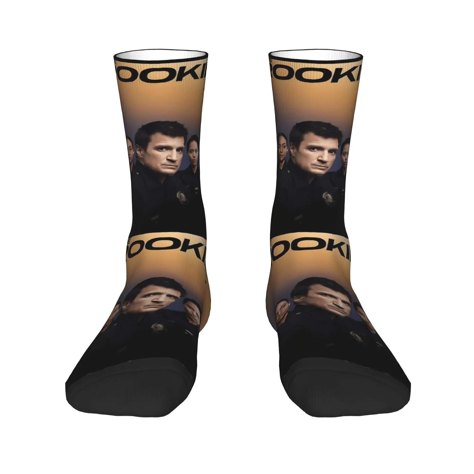 جوارب The Rookie TV Show جوارب شتوية عصرية للرجال جوارب ناعمة قابلة للتنفس مخصصة للرياضات الخارجية جوارب مضادة للانزلاق