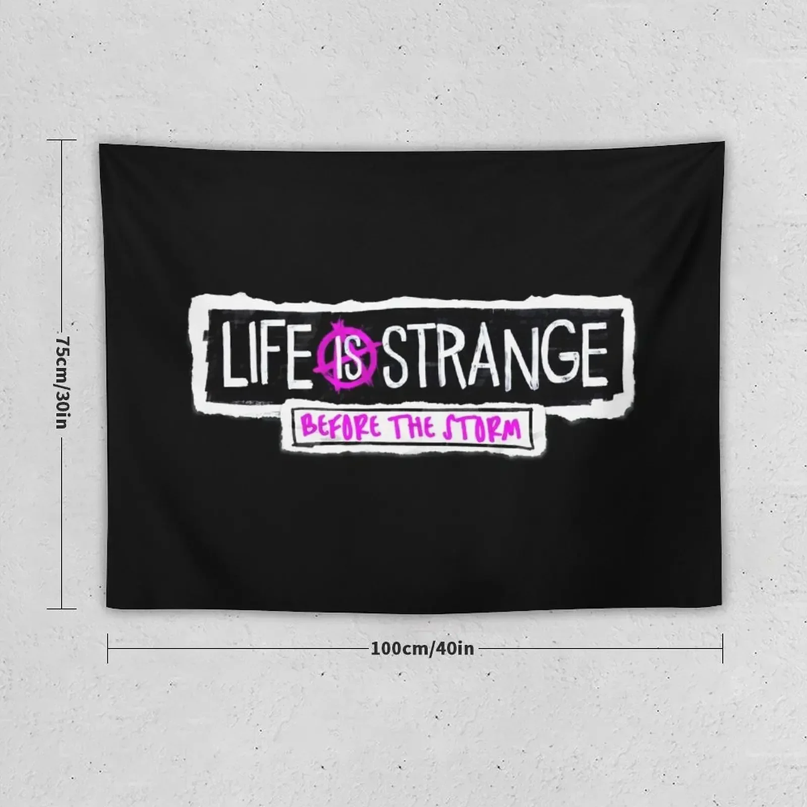 Before the Storm Logo - Life is Strange 1.5 Tapestry Bedroom Deco Tapestry