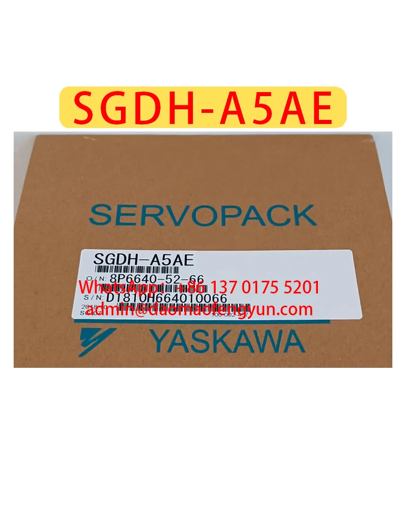 

SGDH-A5AE Brand New Servo Drive SGDH A5AE， Fast shipping