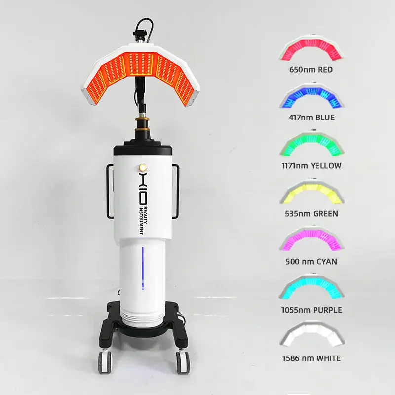 

7 color lamp Vertical Anti Aging Photorejuvenation For Beauty Salon