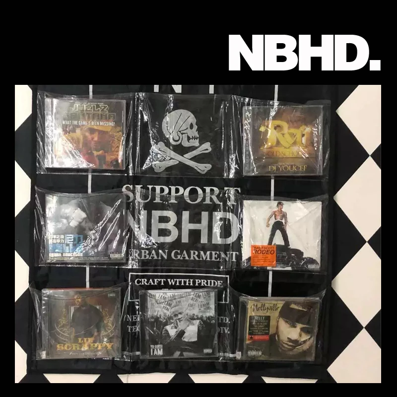 

NBHD Vol.9 Trendy home hanging bag 9 compartments extra large storage bag