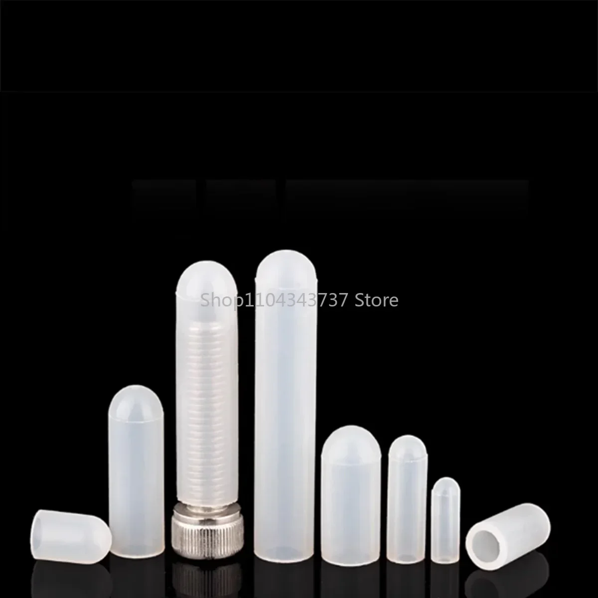 High Temperature Resistant Silicone Protective Cap/Screw Anti-Collision Tube Cover/Electroplated Electrophoretic Rubber Dust Cap