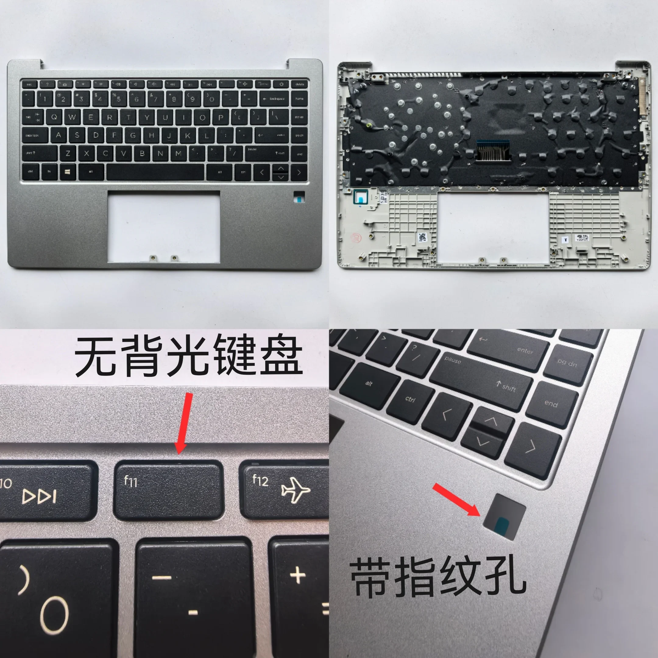 

Новая подставка для рук клавиатуры ноутбука США для HP Book 14 245 G10 240 14-EM TPN-I141 14-EP 14-gr TPN-I142