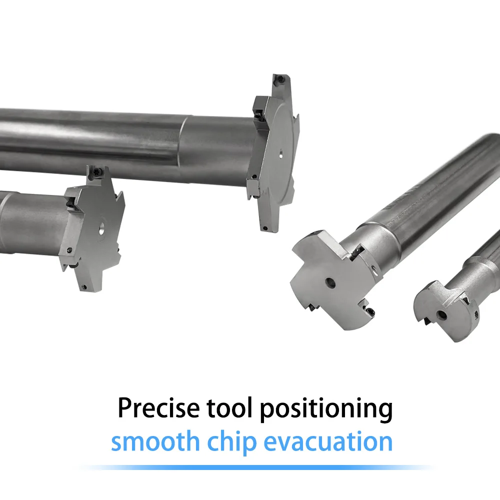 MTS-45-H8-C20-150-4T MTS T-فتحة قاطعة المطحنة حامل ثلاثة جوانب مركز التصنيع باستخدام الحاسب الآلي قاطعة المطحنة حامل #4