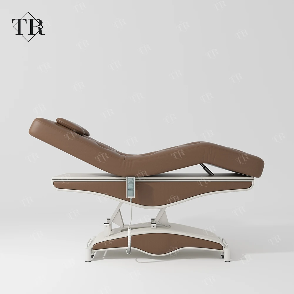 All Purpose Intelligent Control Electric Black Facial Beauty Salon Furniture Eyelash Cosmetic Spa Bed Massage Tables