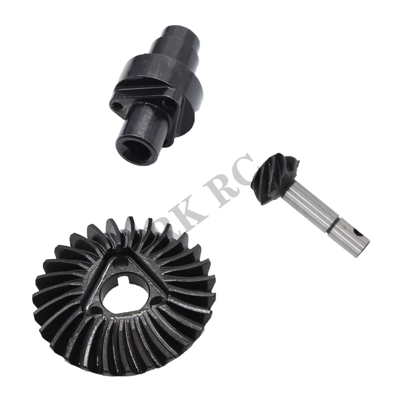 8T 24T/27T/30T/33T AR44 Locker Bevel Gears Overdrive for 1/10 RC Rock Crawler Axial SCX10 I II III 90046 Capra 1.9 Portal Axle