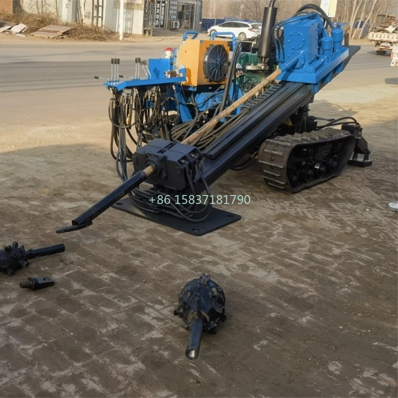 

China HDD Drilling Rig Machine Small Crawler Underground Drill Rig Horizontal Directional Drilling Rig Machine Price for Poland
