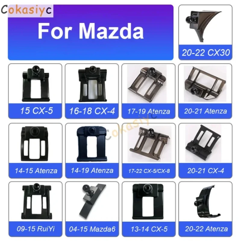 Suporte de Telefone Dedicado para Carro com Base Especial para Mazda 3 6 RuiYi CX-4 CX-5 CX-8 Atenza Axela CX30, Clipe de Fixação para Saída de Ar
