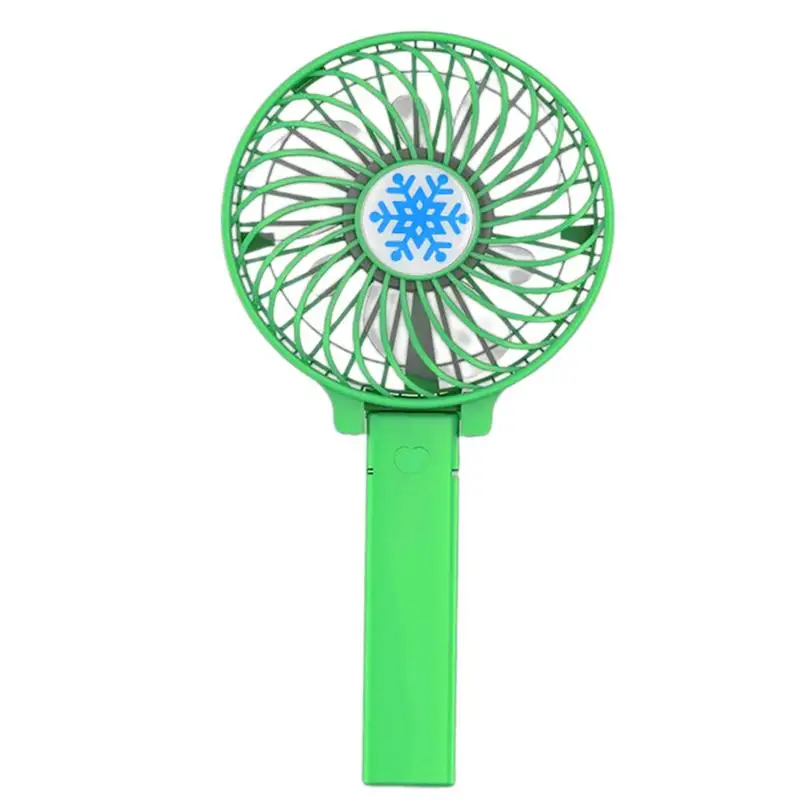 Foldable Portable Fan Foldable 3 Gear Hand Held Rechargeable Personal Fan Portable Intelligent Battery Powered Hand Fan For