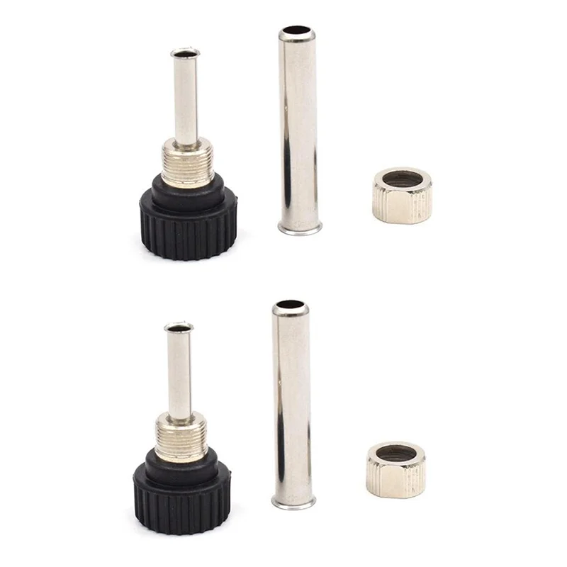 

2Set 852D 936 937D 898D 907/ESD Iron Head Cannula Iron Socket+nut+electric Wood Head Soldering Station Iron Handle Accessories