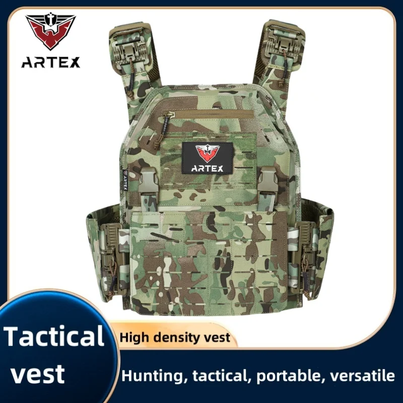 ARTEX Tactical Vest Outdoor Hunting Plate Carrier gilet protettivo regolabile Airsoft Carrier Combat Equipment 6094 Vest