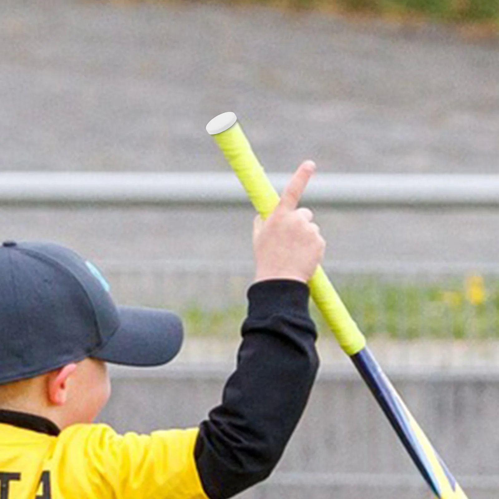 

10Pcs Hockey Butt End Cap Strong Plastic Non-Deformable End Protector for Field Hockey Rods Easy Install Replacement Covers