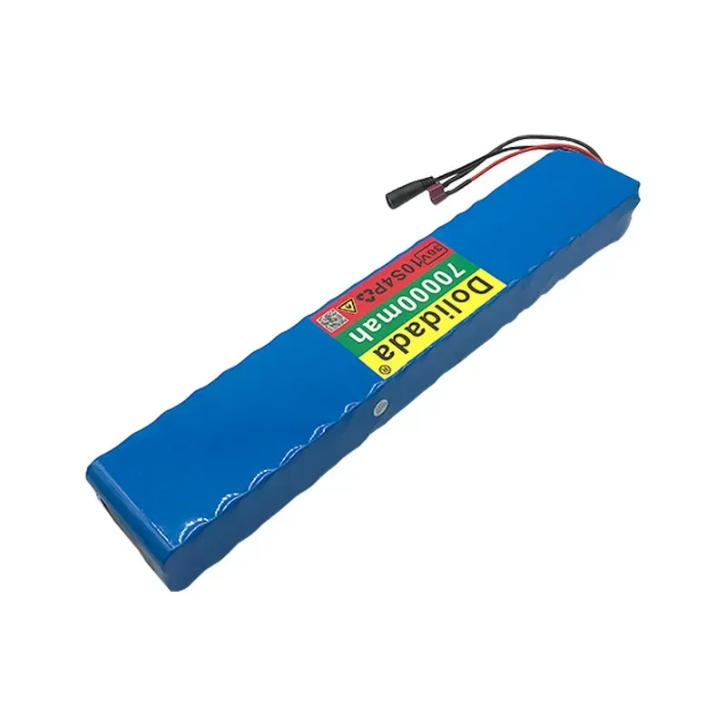 70000mah 36V 10S4P 70Ah 600W 18650 Li-ion Rechargeable Battery Pack for Electric Bike Electric Scooter Electric Tool with 20ABMS