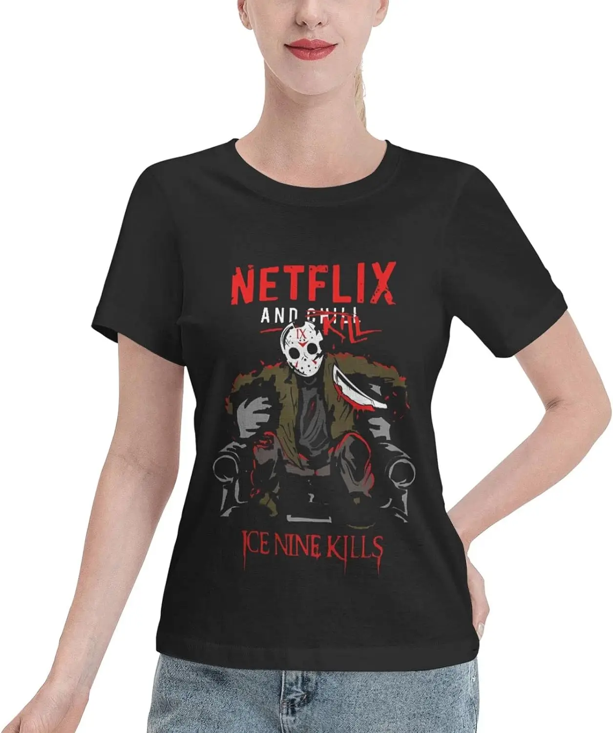 T-Shirts Youth Womens Tee Fashion Tshirts Lightweight Casual Shirt Summer Tops