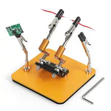 Newacalox mini bancada de soldagem terceira mão amiga braço flexível magnético personalizado jacaré clipes ferramentas reparo eletrônico