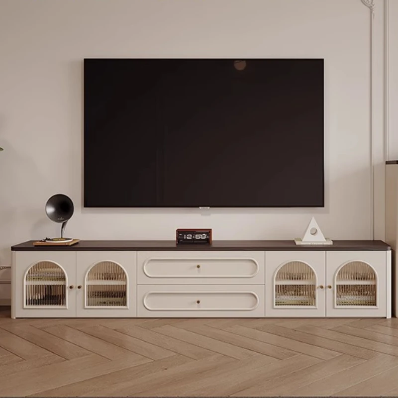 

Organizer Glass Tv Stand Cabinet Modern Simple Living Room Shelf Tv Stand White Design Muebles Para El Hogar Home Furniture