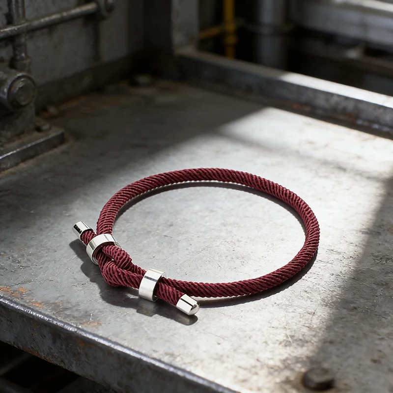 

Casual Stainless Steel Chain Men Bracelet Apparel Accessories Grade A String Sliding Adjustable Braslet Riding Sport Homme Joias