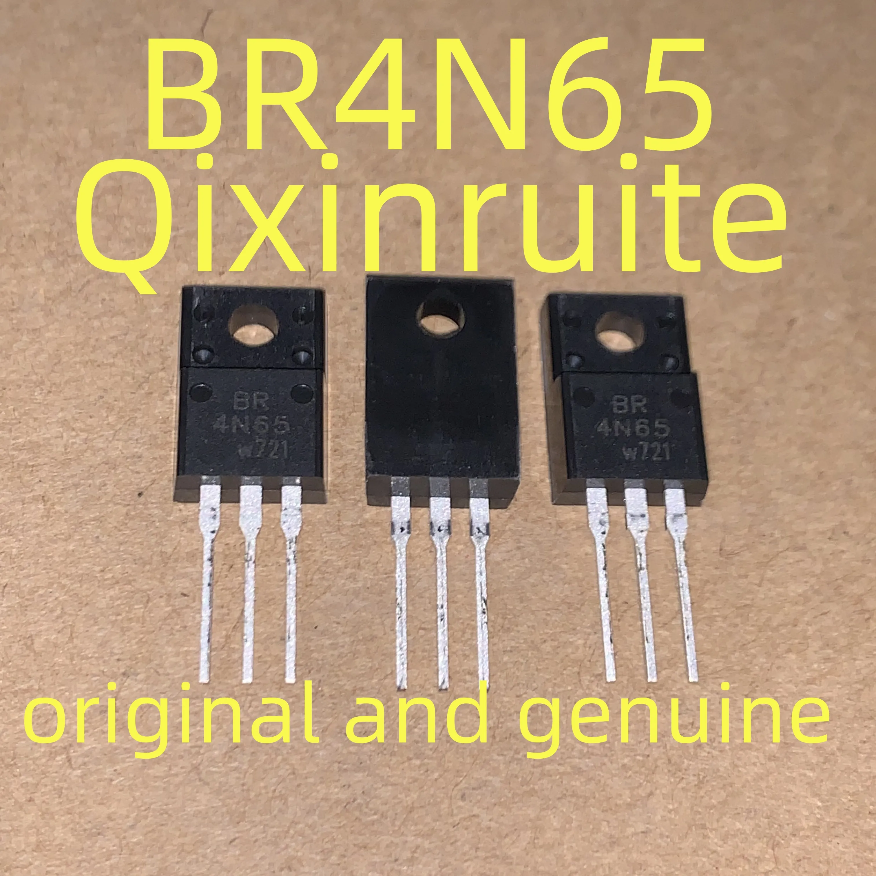 

Qixinruite Brand new original genuine BR4N65 4A650V TO220F integrated circuit IC chip