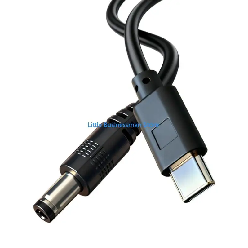 Type C to 5.5x2.5mm Power Cord for Compatible Equipment, 1 Meter M76A