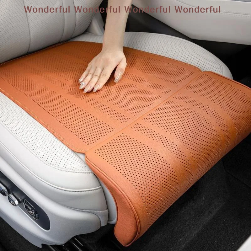 Deluxe Car Seat Cushion with Leg Support Universal Fit for All Vehicle Types