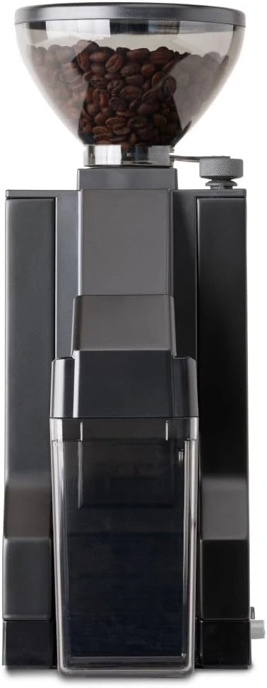 Mignon Crono Brew Coffee Grinder, 150g, 50mm Steel Burrs, Timer (Black)