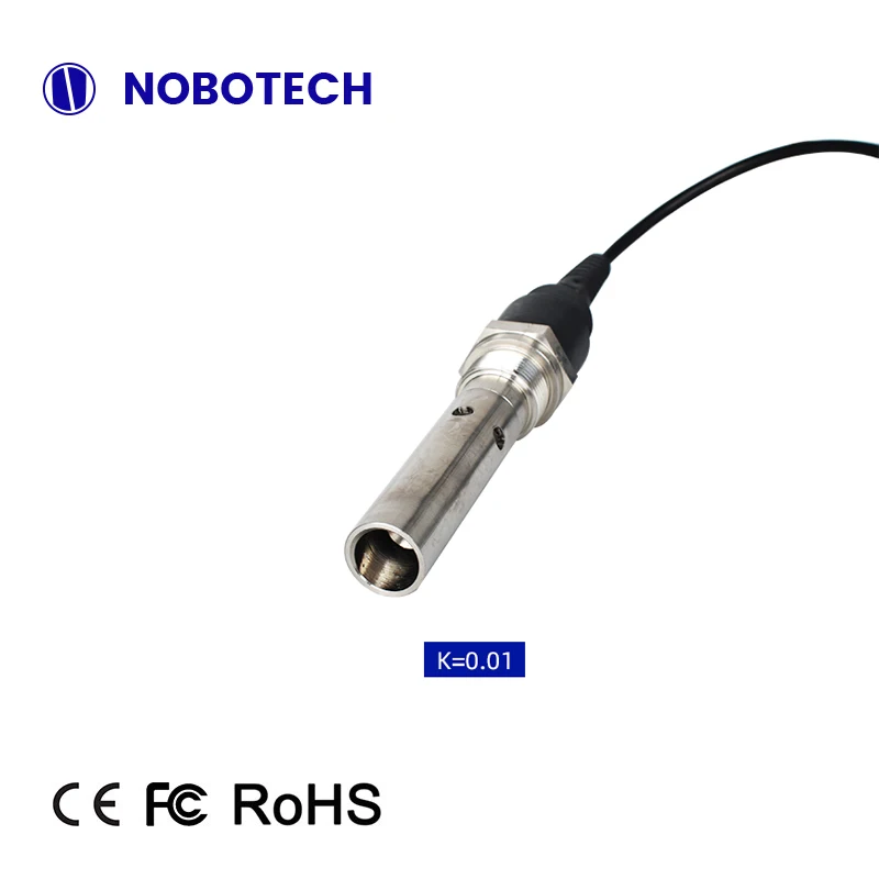 

Conductivity Probe NOBO NCD-100 Lab Water Sensor Probe Online Conductivity Sensor Electrode Ec Sensor Water Price