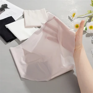 ملابس داخلية غير ملحومة من الحرير المثلج للنساء ، ملابس داخلية صيفية فائقة المعنى للنساء ، سراويل سريعة الجفاف ، سراويل داخلية قابلة للتنفس للفتيات ، ملابس داخلية ، من M إلى XL أفضل 10 امرأة نحيفة مبيعا في البيكيني - رقم 2