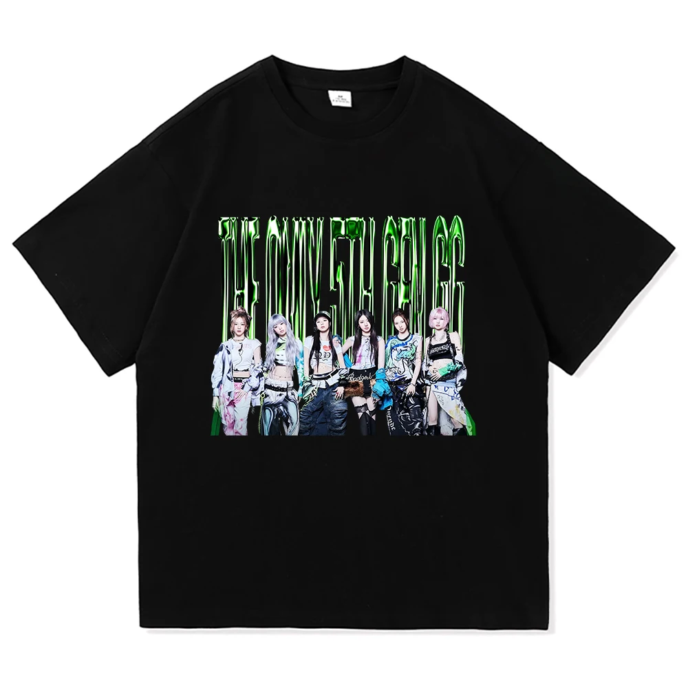 ألبوم Babymonster We Go Up تي شيرت 2025 ملابس كلاسيكية للرجال/النساء ملابس هاراجوكو عالية الجودة لمحبي الهدايا والقمصان