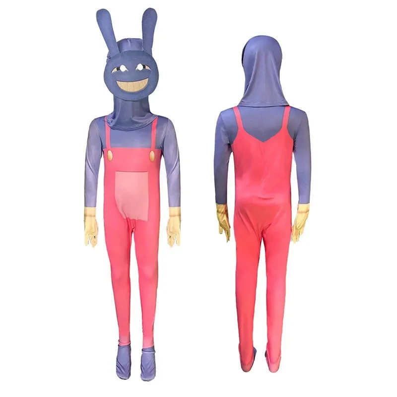 

Pomni Cosplay Cartoon Costume Amazing Digital Circus Jax Caine Ragatha Cosplay Jumpsuit Theater Children Christmas Kids Gifts