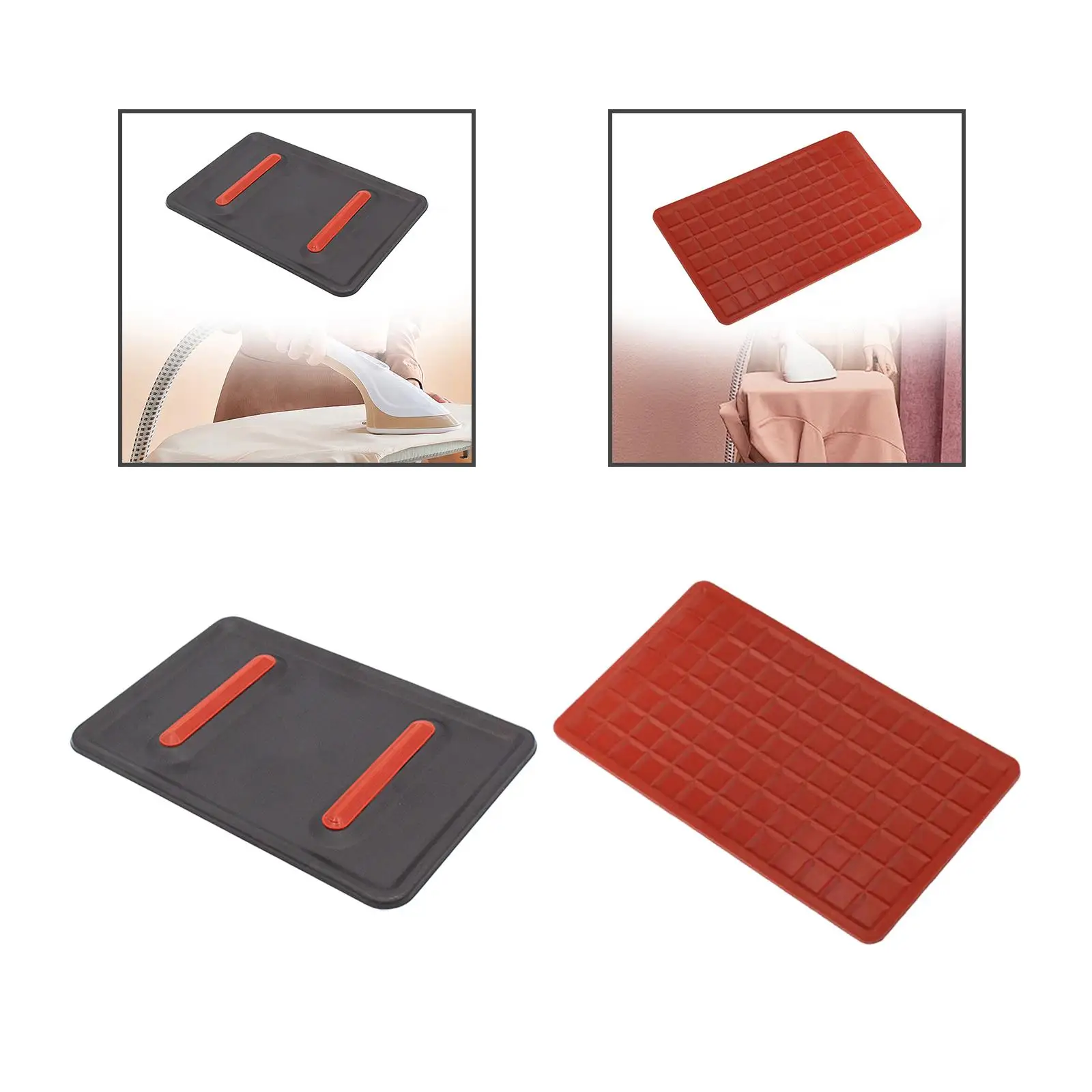 Iron Rest Pad Heat Resistant Compact Steamer Iron Multipurpose Ironing Pad Mat for Travel Curling Irons Curling Sticks Quilting