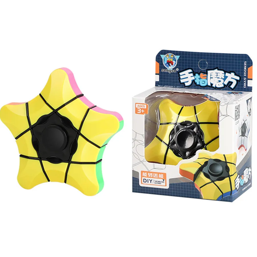 Shengshou 1x3x3 Staress Reliever Cube Magic Cube Speed Puzzles Cubes Educational Puzzle Toys for Children Toys