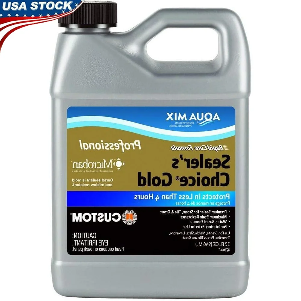 

Sealers Choice Gold Quart Maximum Stain Resistant Water Based Formula Granite Marble Slate Limestone Travertine Grout Tile Stone