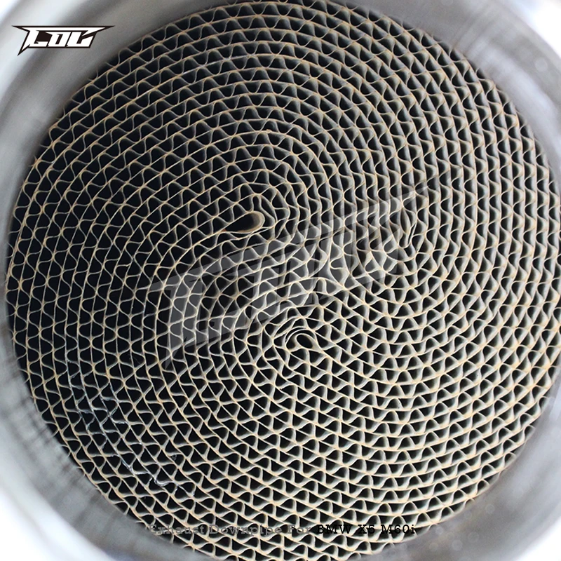 BSK Engine Catted Header Downpipe for  X5 M60i 4.4TT 2024+ Stainless Steel High Flow Pipe Exhaust System with Catalyst
