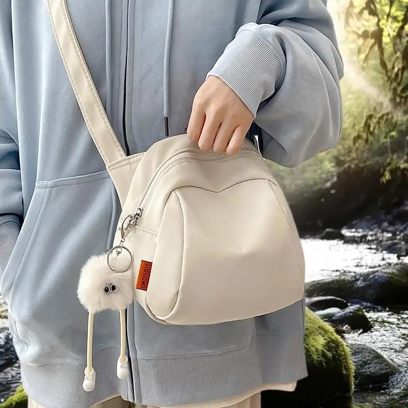 

Large Capacity Shoulder Crossbody Bag For Women Lightweight Waterproof Canvas Bags Fashion Shell Bags