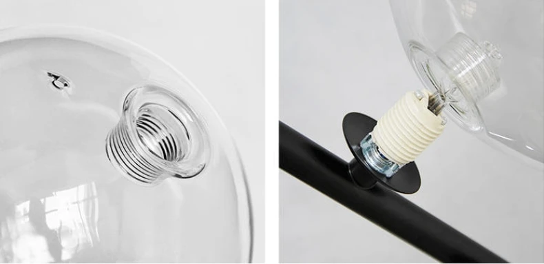 Clear White Glass Suitable Chandeliers