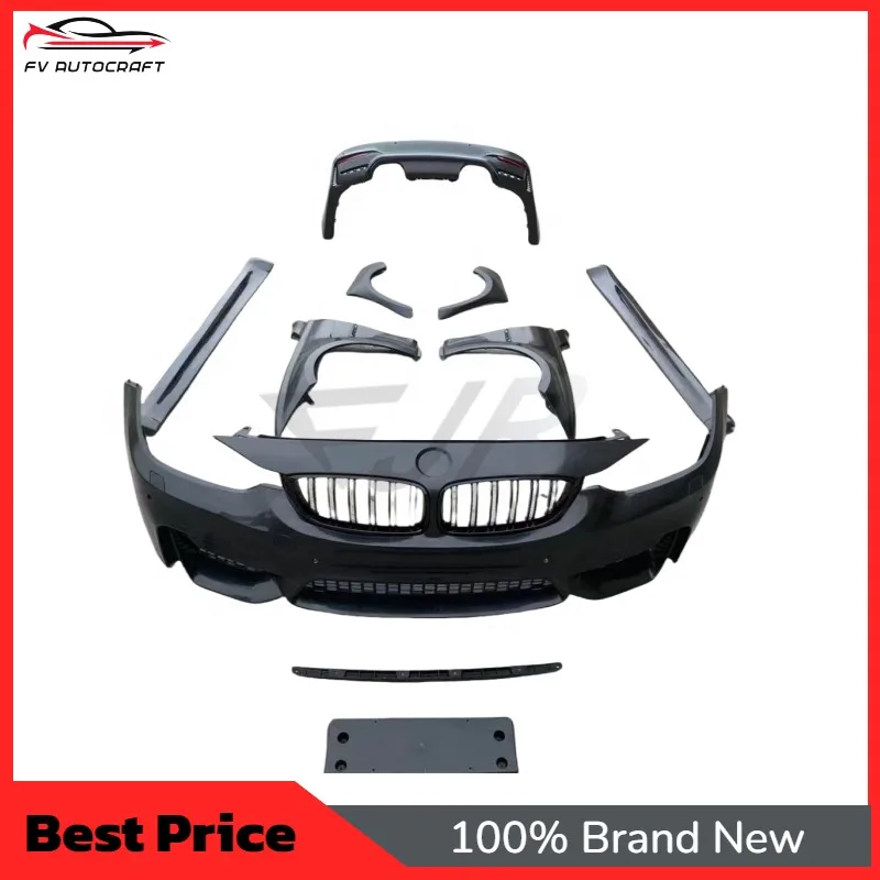 【2026】For BMW 3 Series F30 F35 Upgrades The F80 M3 Wide-body Large Enveloping Body Package